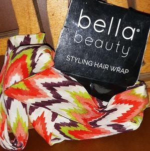 Multi color hair wrap